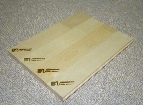 A级国产枫桦运动木地板面板